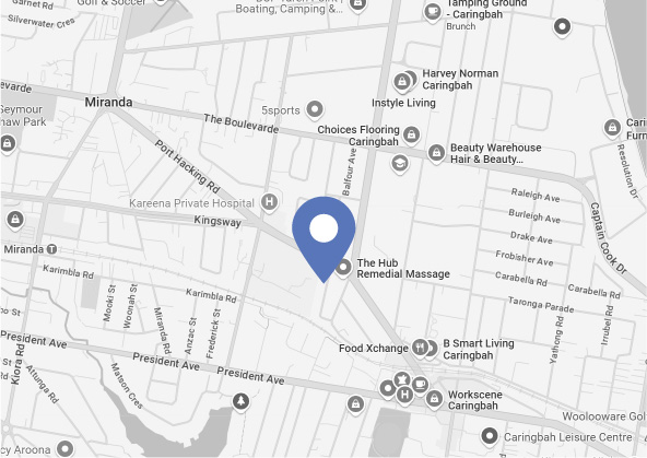 Caringbah Map Thumbnail - Brellah