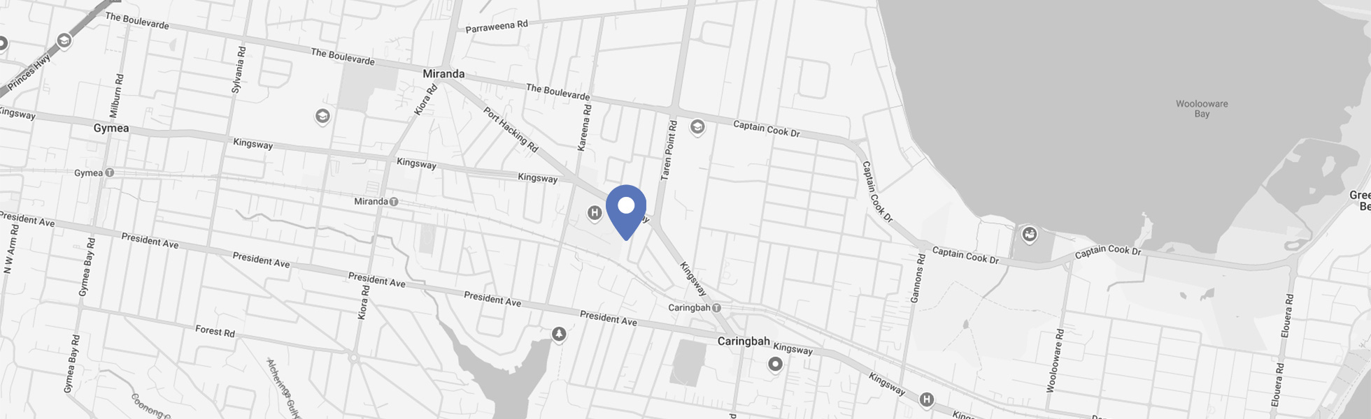 Map Caringbah - Brellah